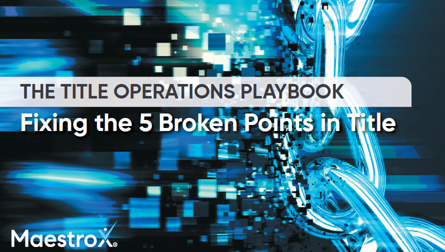 Title Operations Playbook